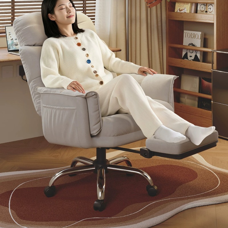 Office Furniture Zone - Damalı Sırtlı Ergonomik Yatarlı Oyun Koltuğu
