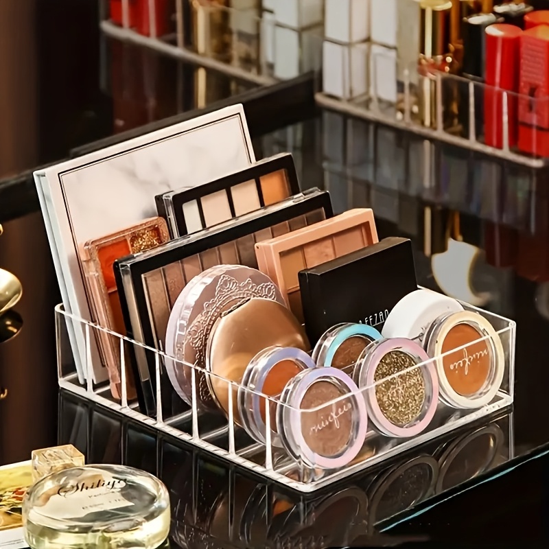 Drawer Organizer Tray - 1 adet 7 Bölmeli Şeffaf Plastik