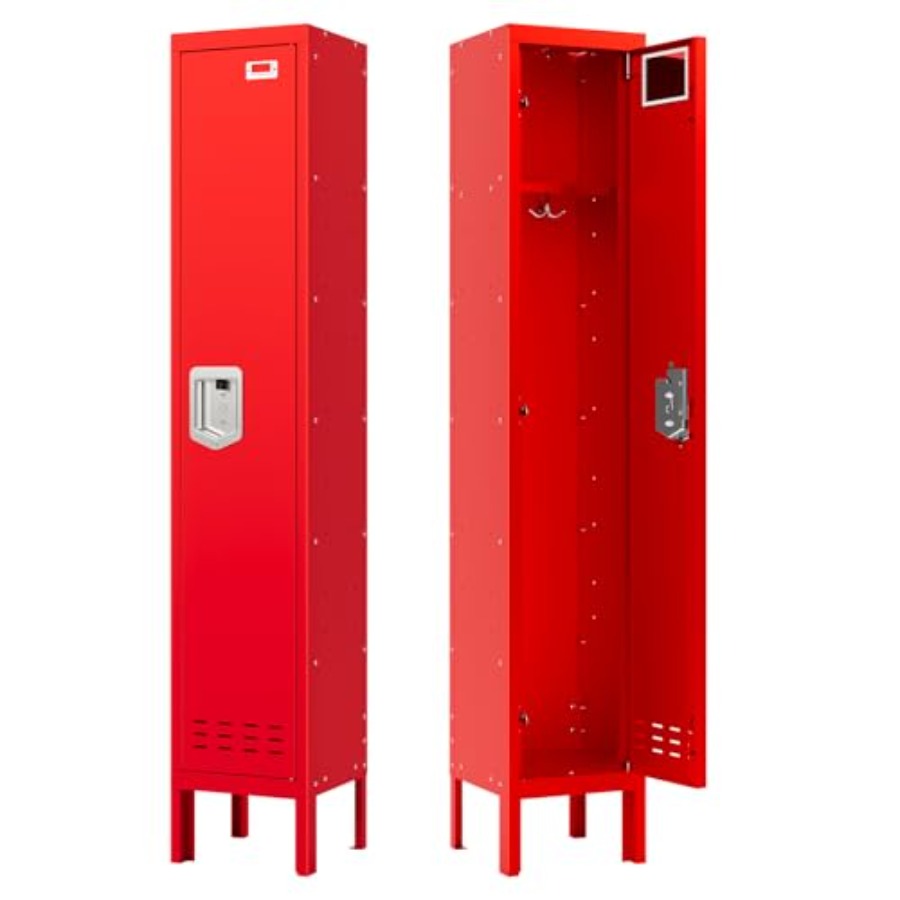 Locker Storage Metal - Metal Dolap, Kilitlenebilir, Kapılı, Kart Yuvalı,