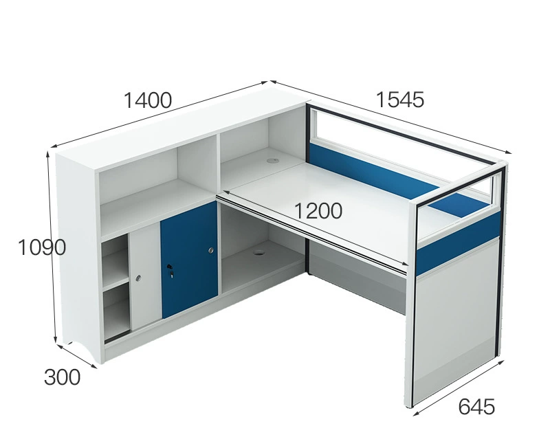 Office Furniture Modern - Modern Basit Ofis Masası ve Sandalye