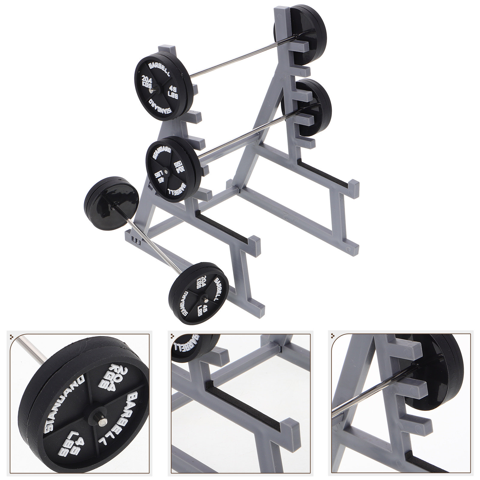 Office Furniture And Equipment - 1 Adet Minyatür Halter Şeklinde Masa