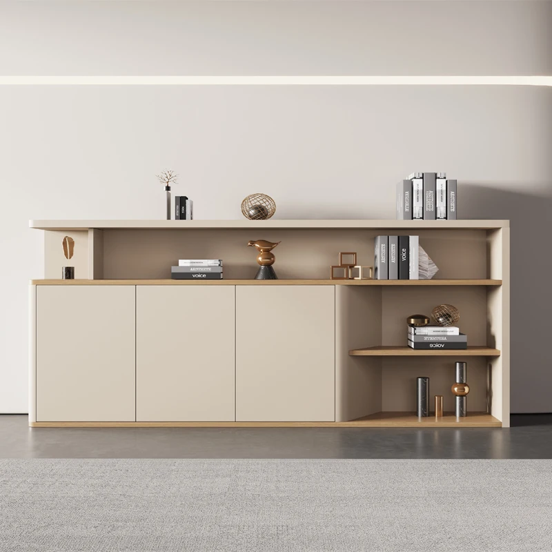 Office Furniture Filing Cabinets - 2026 Modern Ahşap Ofis Depolama Dolabı,