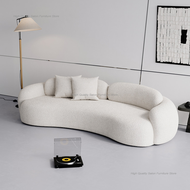 Office Furniture Store - İtalyan Krem Tarzı Dinlenme Alanı Resepsiyon