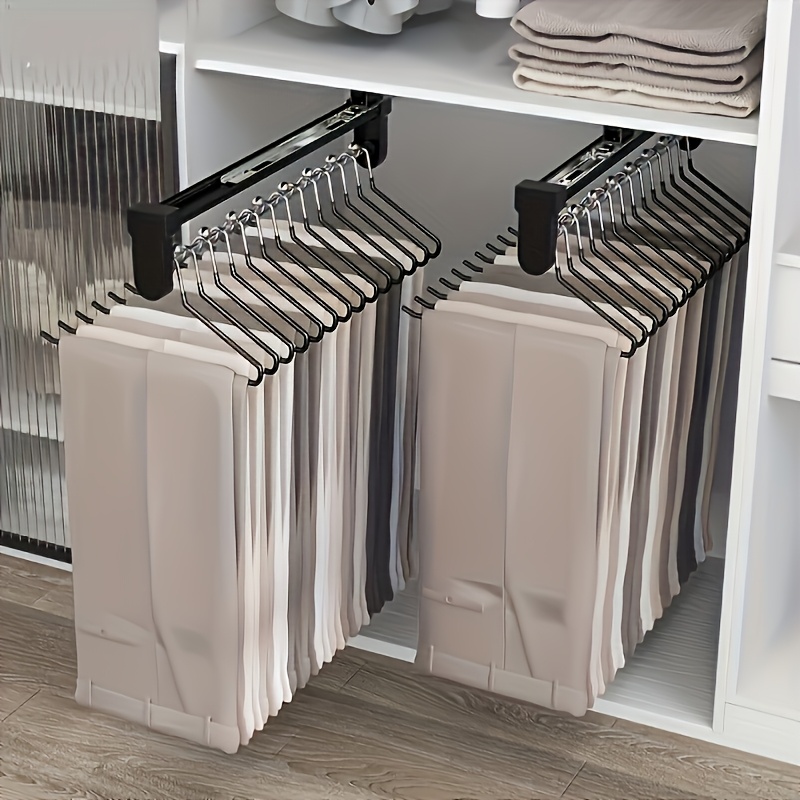 Locker Storage Metal - 1 adet Pull-Out giysi saklama çubuğu