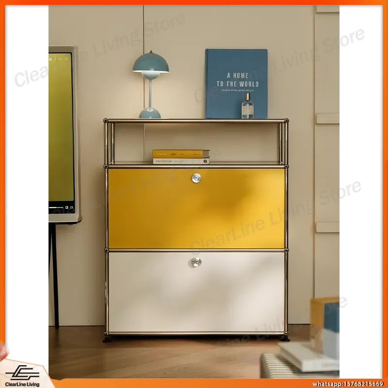 Office Furniture And Equipment - Paslanmaz Çelik Saklama Dolabı Metal Büfe