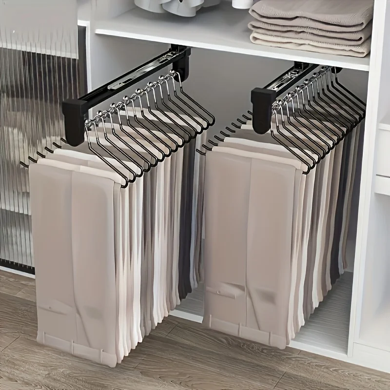 Locker Storage Metal - 1 adet Pull-Out giysi saklama çubuğu