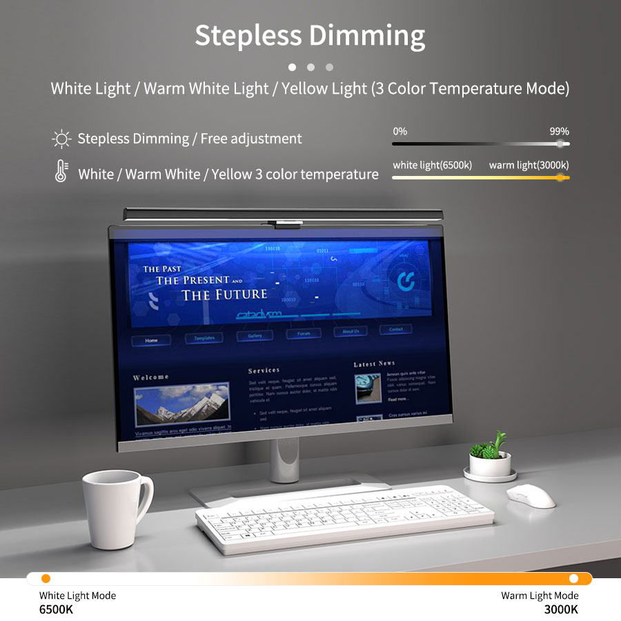 50 cm Bilgisayar Monitörü Işık - Office Furniture Modern incelemesi ve fiyatı