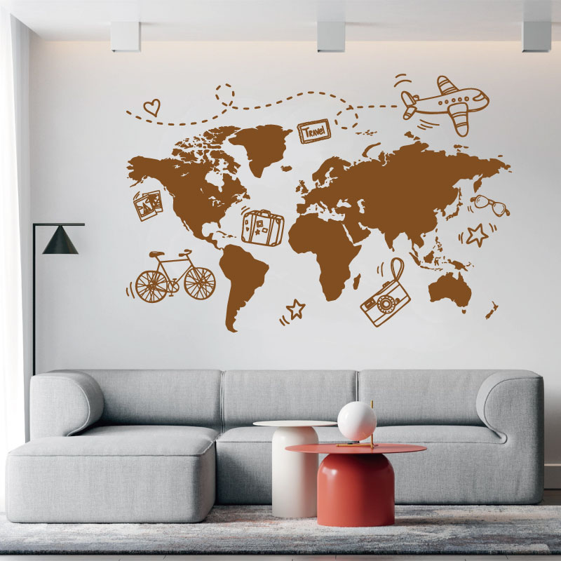 Gitmek seyahat dünya haritası  - Office Furniture To Go incelemesi ve fiyatı
