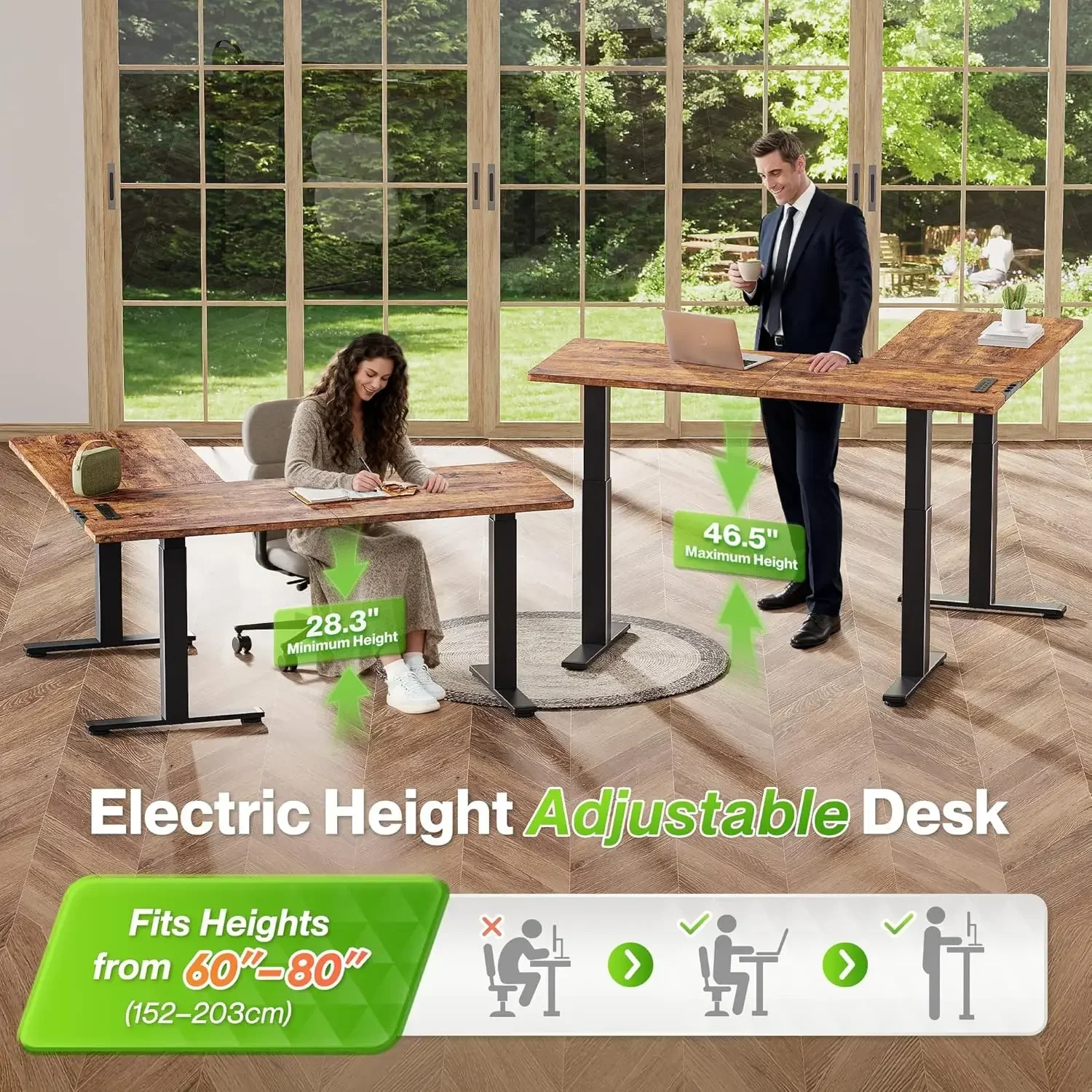 L Şeklinde Elektrik Çıkışlı Ay - Office Furniture Outlet incelemesi ve fiyatı