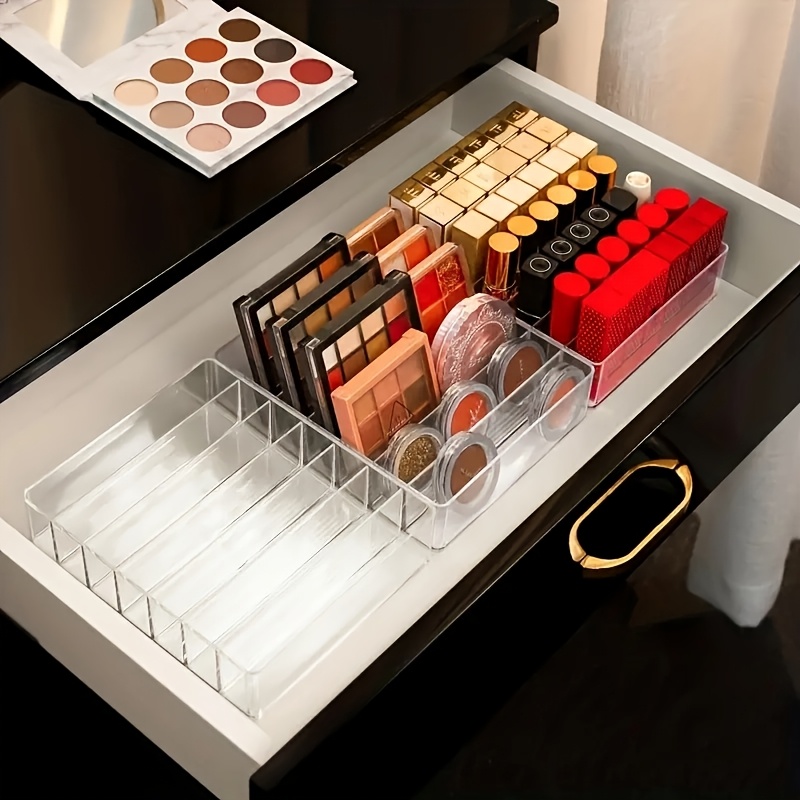 1 adet 7 Bölmeli Şeffaf Plasti - Drawer Organizer Tray incelemesi ve fiyatı