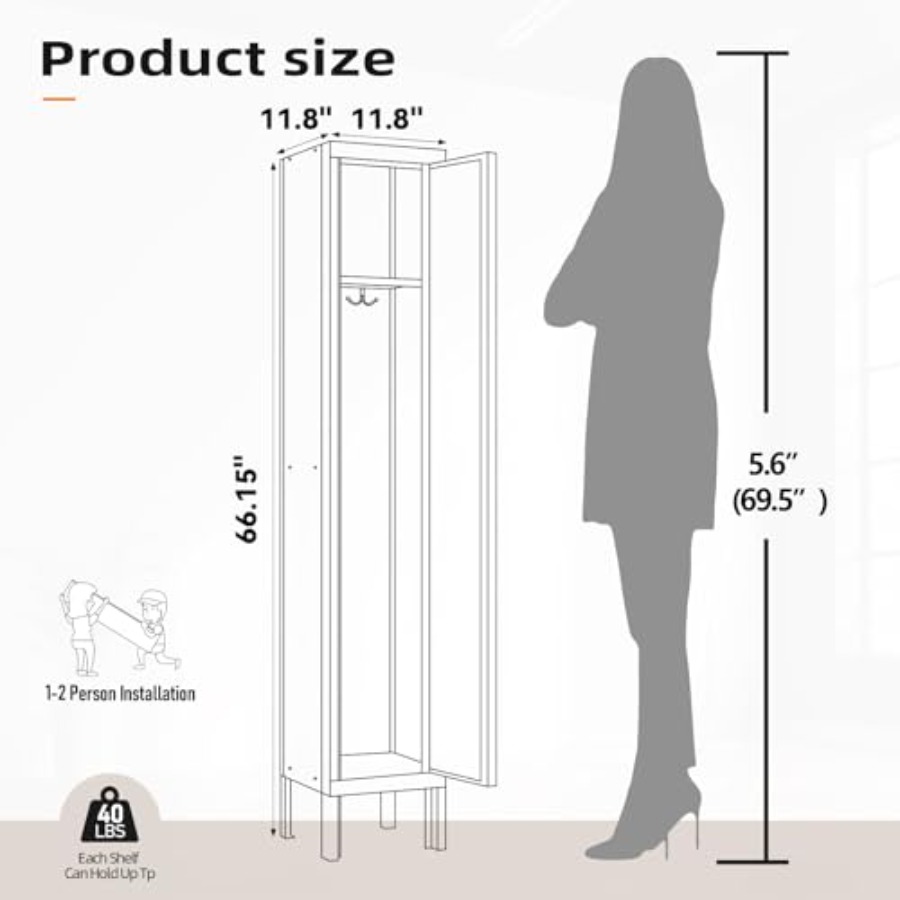 Metal Dolap, Kilitlenebilir, K - Locker Storage Metal incelemesi ve fiyatı