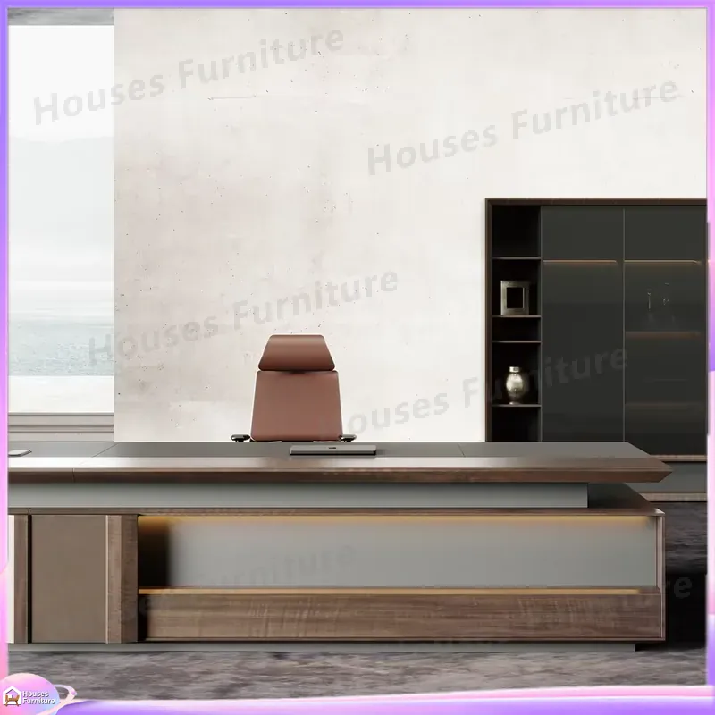 Lüks Yönetici Masası Masif Ahş - Office Furniture Modern incelemesi ve fiyatı