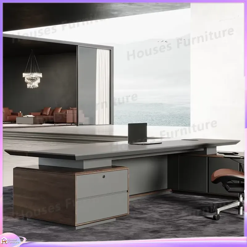 Lüks Yönetici Masası Masif Ahş - Office Furniture Modern incelemesi ve fiyatı