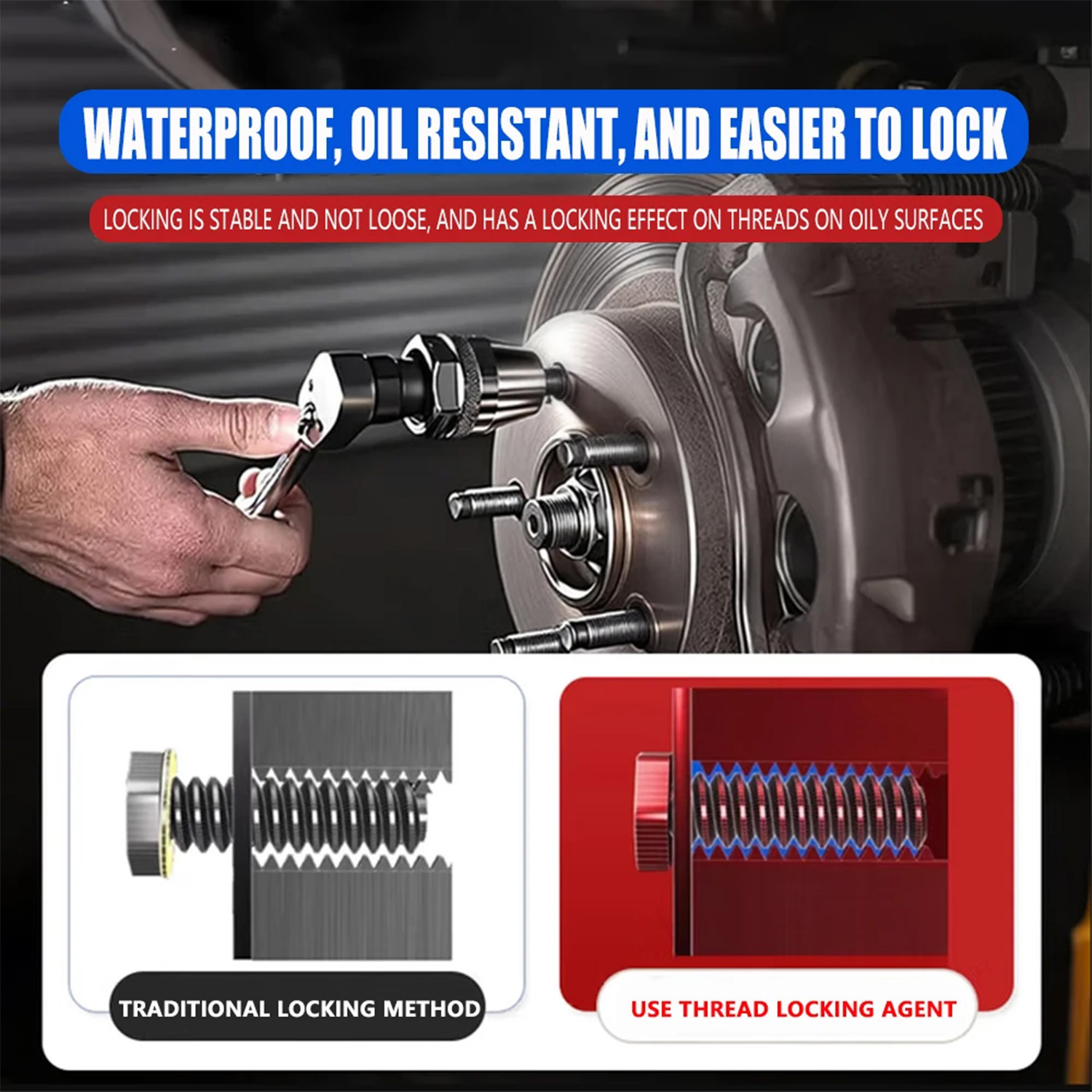50 ml Threadlocker 243 Mavi Or - Locker Storage Metal incelemesi ve fiyatı