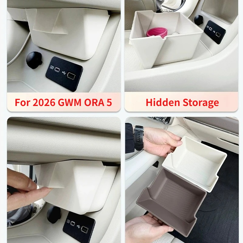 2026 GWM ORA 5 için Koltuk Alt - Drawer Organizer Tray incelemesi ve fiyatı