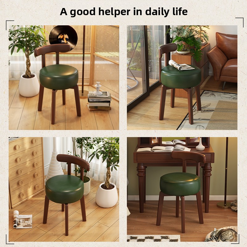 Masif ahşap döner makyaj koltu - Office Furniture Modern incelemesi ve fiyatı