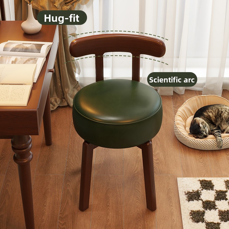 Masif ahşap döner makyaj koltu - Office Furniture Modern incelemesi ve fiyatı