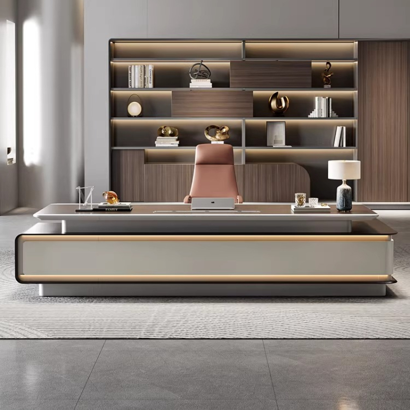 Lüks yönetici masası 240cm 280 - Office Furniture And Equipment incelemesi ve fiyatı